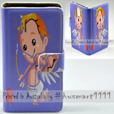 $13.98 • Buy For Sony Xperia Series - Baby Cupid Theme Print Wallet Mobile Phone Case Cover