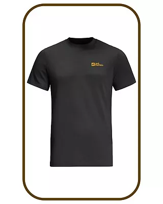 Jack Wolfskin Men's Black T-shirt - Size Medium • £12.99