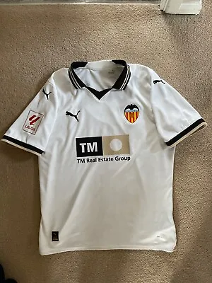 Valencia Cf 2023/24 Home Shirt Size Large Puma  • £45