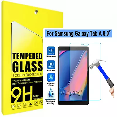 For Samsung Galaxy Tab A 8.0 (2019) Tempered Glass Screen Protector (T290 T295) • £3.95