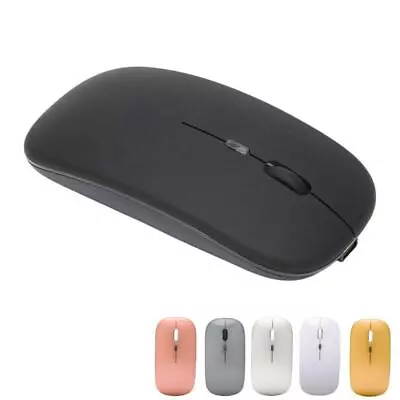 Ultrathin Wireless Mouse Chargeable Color Backlight Game M BST • £6.14