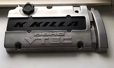 Custom (k Killa) Spark Plug Cover H Series Prelude Vtec H22 H22a H22a1 Si • $28