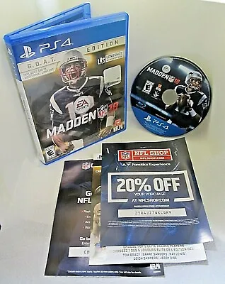 Madden 18 G.O.A.T. Edition PS4 • $8.94