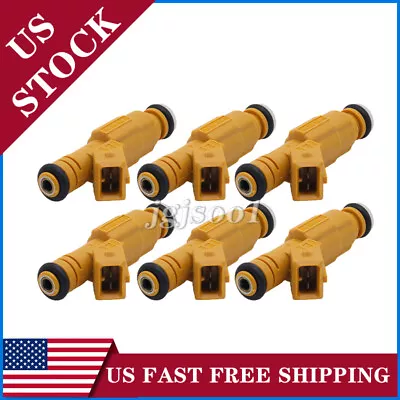 0280155710 6x For Bosch Fuel Injectors Fits Jeep Cherokee 87-98 4.0L EV1 4-holes • $32.49