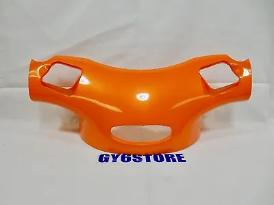 TAO TAO VIP CY50A 50cc QMB139 SCOOTER FRONT HANDLE PLASTIC (ORANGE) *OEM* • $23.73