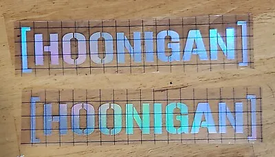 Hoonigan Car Vinyl Sticker Includes 1 Vinyl Decal Sticker With Transfer Tape. • £2.50