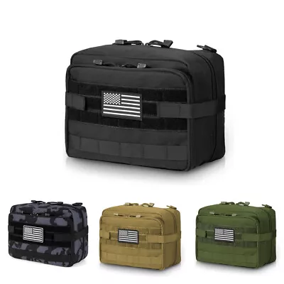 Utility Tool Pouch Molle Accessories Organizer Medical Pocket With Water Bottle • $28.98