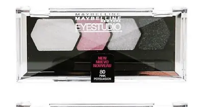 New Maybelline Eyestudio Quad Palette - 80 Pink Persuasion - Ships Free • $22.95