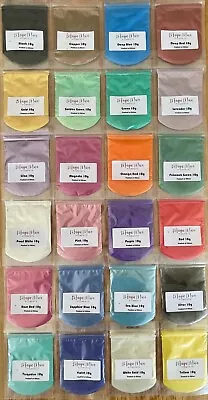 Mica Pigment Pearl Powder Soaps Candle Bath Bomb Art Craft Epoxy Resin 10g/25g • $99.95