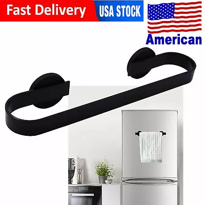 Magnetic Paper Towel Holder Refrigerator Organizer Shelf Rack Holder Tools *US* • $16.80