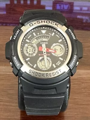 G-Shock AW-590 Digital Sports Watch. Black • £49.79