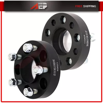 2X 5x4.5 1.25  Hubcentric Wheel Spacers 1/2 X20 For Jeep Liberty Grand Cherokee • $41.29