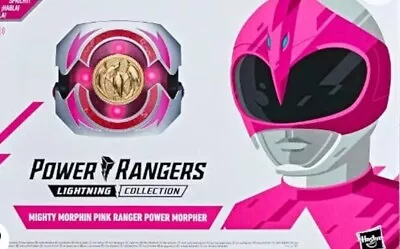 Power Rangers Lightning Collection Mighty Morphin Pink Ranger Power Morpher • $49.99