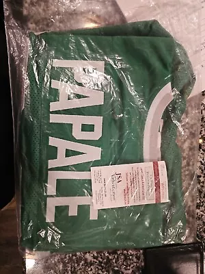 Vince Papale  Invincible  Signed Eagles Green Custom Jersey Mens Xl Jsa Coa • $84.99