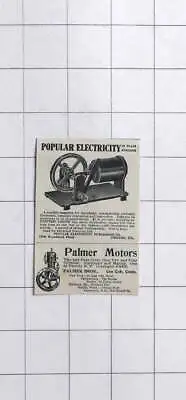 1909 Palmer Bros For Motors Cos Cob  Conn. • $7.47