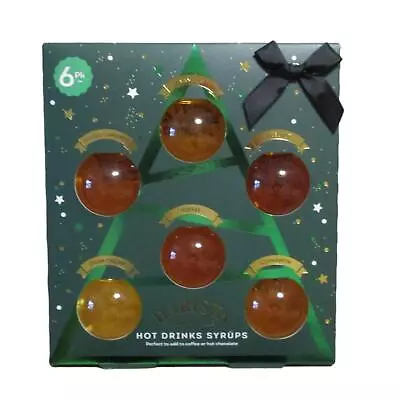 Barista Coffee House Hot Dinnks Syrups 6 X 60ml Christmas Gift Set • £8.99