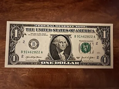 £2.99 • Buy US USA United States America Uncirculated One Dollar $1 Note Banknote B9 Series