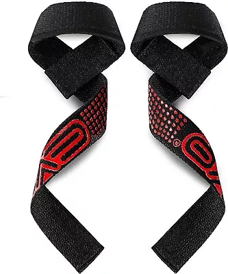 Weight Lifting Straps Gym Bar Support Wraps For Bodybuilding By EVO Fitness • $16.99