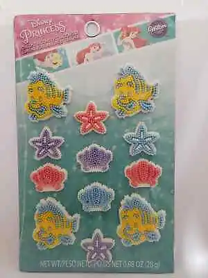 Wilton Disney Princess Little Mermaid Edible Sugar Icing Decorations - NEW • $5.25