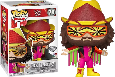 WWE - Macho Man Randy Savage Diamond Glitter #79 Funko Pop Vinyl Figure NEW • $44