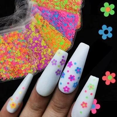 Nail Glitter Sequins Holographicss Flakes Paillette Nail Art Decoration Tips ‹ • $1.74