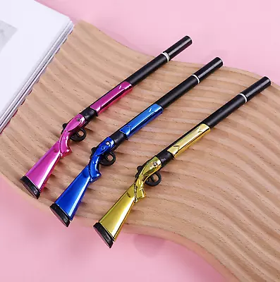 £2.99 • Buy Novelty Sniper Rifle Gun Shaped Pen Bendable Stationery Gift Boy Party Loot Bag