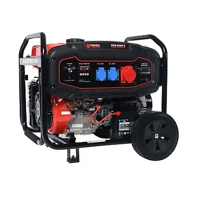 8.125 KVA 3 Phase Portable Petrol Generator With Electric Start • £1044.99