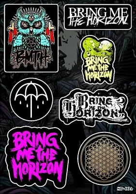Bring Me The Horizon Sticker Pack | BMTH Metalcore Alternative Metal Band Logo • $6.99