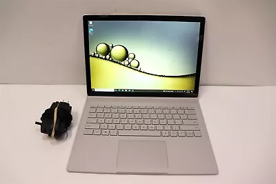 Microsoft 13  Surface Book 1 8GB I5-6300U 128GB SSD Model 1703 Win 10 Pro • $95