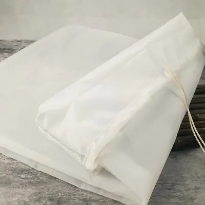 Mesh Food Grade Nylon Home Brew Mash Filter Bag For Batch Homebrew 40*60cm • £6.82