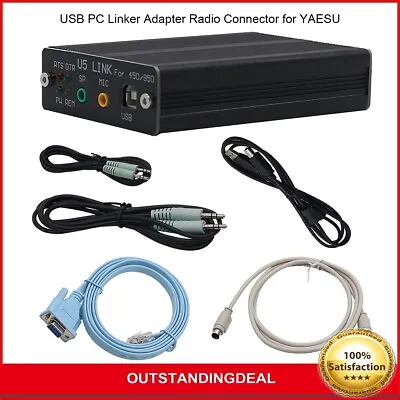 USB PC Linker Adapter Radio Connector For YAESU FT-450D FT-950D DX1200 FT991 • $63.54