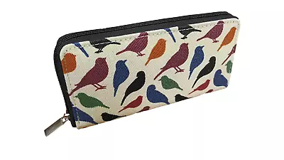 Pretty Birds - Fabric Purse/Wallet - 19cm • £5.99