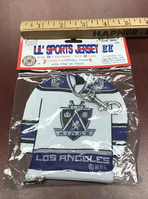 VTG NHL L.A. Los Angeles Kings Hockey Jersey Keychain Lil Sports Brat NHL • $12.99