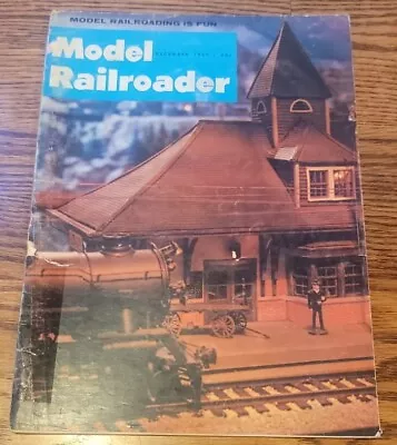 Model Railroader Magazine December 1969 Vintage Trains • $11.95