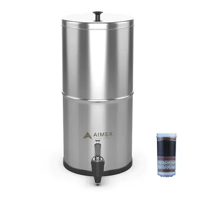 Aimex Stainless Steel Water Purifier System  Fluoride Filter & Charcoal Block • $123.99