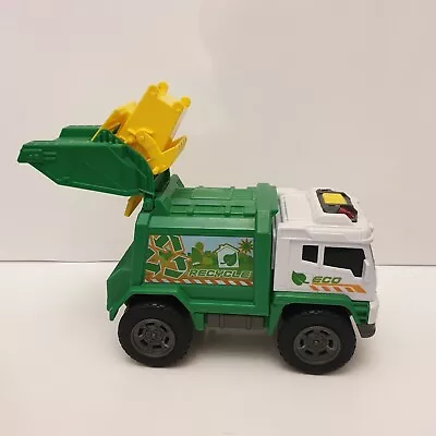 Chad Valley Motorised Recycling Truck Lights And Sounds Toy • £9.91