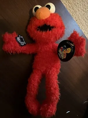 Vintage 1997 Elmo 13”Poseable Stuffed Plush Toy Sesame Street Applause NWT • $29.95