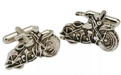 £11.95 • Buy Motor Bike Cufflinks In Onyx Art Of London Presentation Gift Box