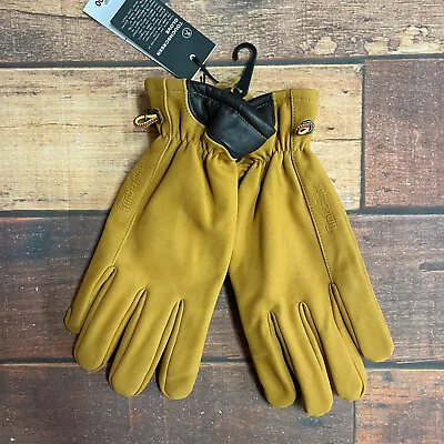 Timberland Men's Wheat Goat Leather Touch Screen Gloves A1EMN • $39.99