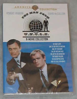 The Man From U.N.C.L.E. (Uncle) 8 Movies Collection DVD Box Region Free SEALED • $63.71