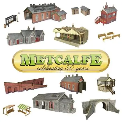 OO Gauge Metcalfe Model Railway Kits - Choose From 105 Card Kits Brand New • £16.99