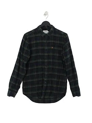 Farah Men's Shirt M Multi Checkered 100% Cotton Basic • £8.20
