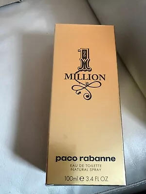 Pacco Rabanne Eau De Toilette For Men  100ml  1 Million • £40