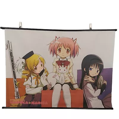 Puella Magi Madoka Magica Akemi Homura Alloy Fabric Wall Poster Scroll • $17.73