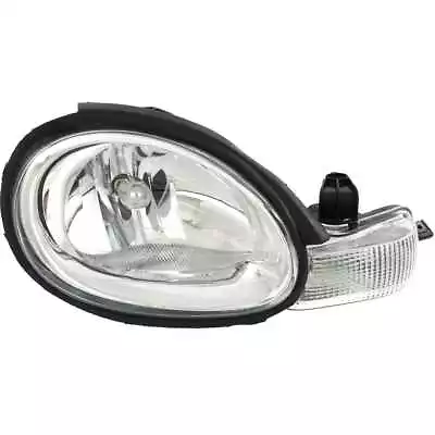 Headlight For 2000-02 Dodge Neon Right Passenger Side Chrome Housing Clear Lens • $74