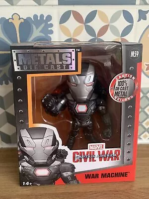 Marvel War Machine Captain America Civil War Metal Die Cast Figure M59 • £9.99