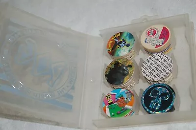 Pog Micro Tournament Game Pack - Container & 5 Slammers & 39 Pogs +Blanks • $15