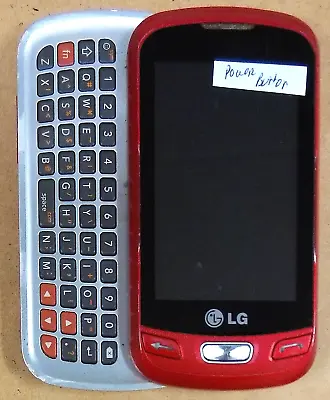LG Rumor Reflex S / LN272S - Red ( Sprint ) Slider Phone - Very Rare Version • $11.89