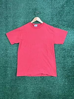 Vintage Champion T Shirt Single Stitch Tee Mens Medium Blank USA 80s 90s • $14.99