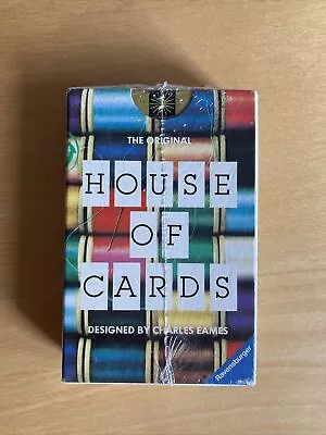 The Original House Of Cards By Charles Eames Picture Deck 1986 Sealed • £26